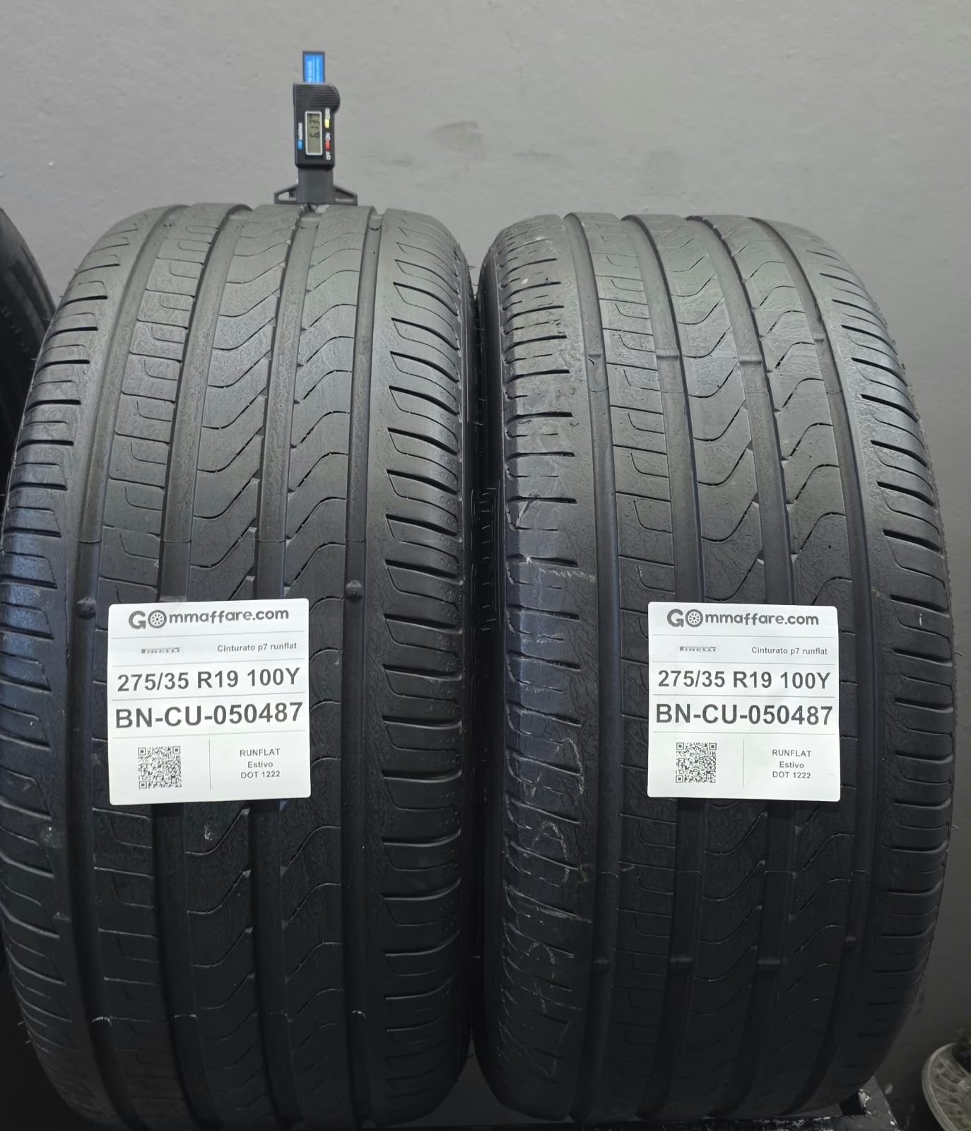 Pirelli Cinturato p7 runflat